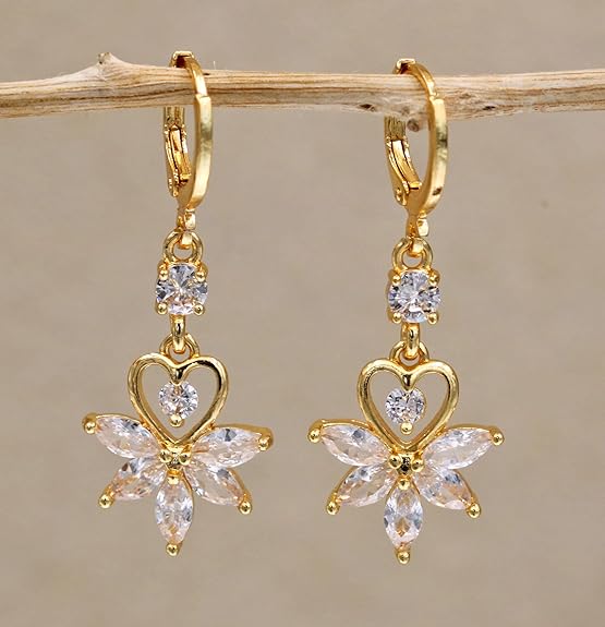 18K Gold Plated Hoop Earrings
